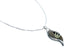 Southwest Multicolor Inlay Sterling Silver Box Chain Necklace Set JX129113